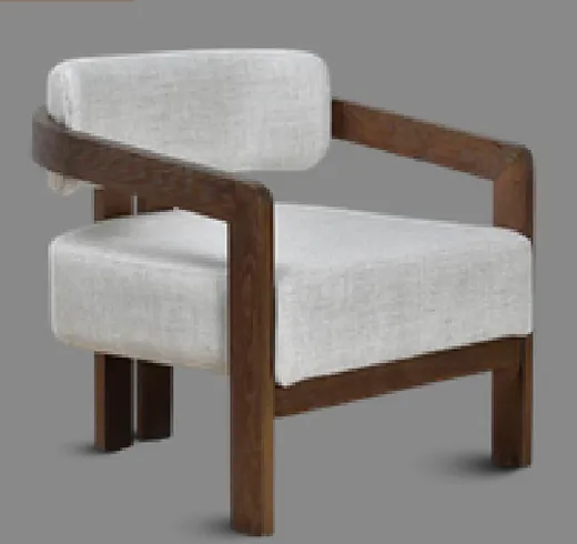 LC-17, Walnut Lounge Chair